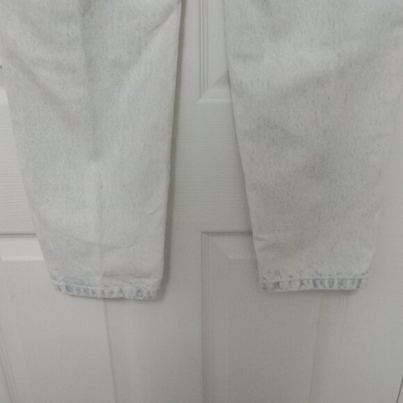 Vintage Jordache High Waisted Acid Wash Mom Jeans Size 16 Zip Fly 100% Cotton - Picture 11 of 12